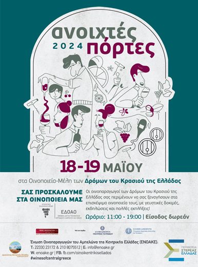 ΑΝΟΙΧΤΕΣ ΠΟΡΤΕΣ 2024